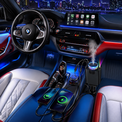 5-in-1 Car Charger with Star light