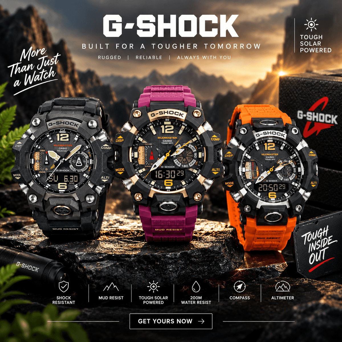 Casio G-Shock MUDMASTER Watch