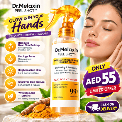 Dr.Melaxin Peel Shot Exfoliating Kojic Acid Turmeric Spray 200ml